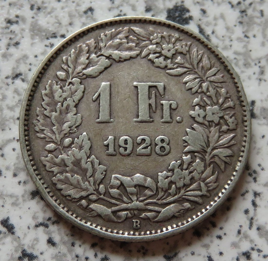  Schweiz 1 Franken 1931 B   