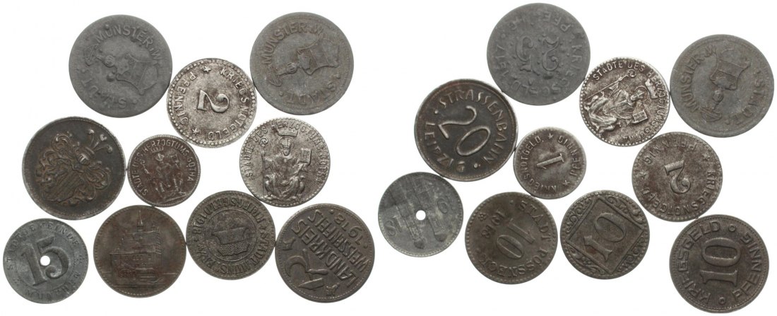  Deutschland: Lot von 3 Silbermünzen, zusammen 42,2 gr. 625er Silber   