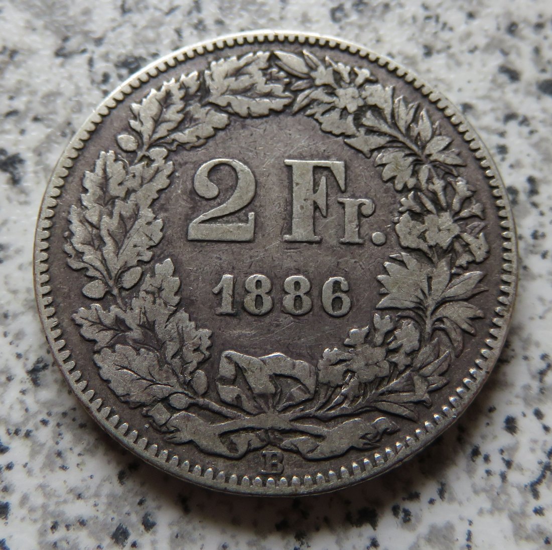  Schweiz 2 Franken 1886 B   