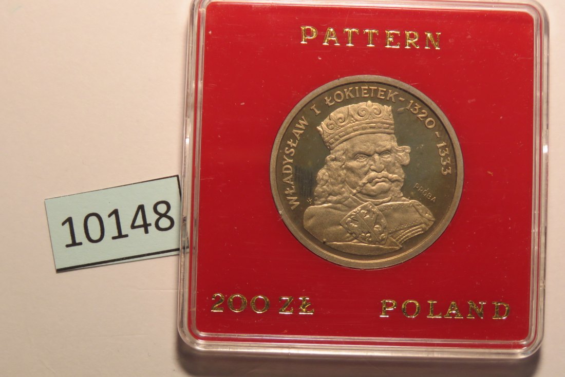  10148 Polen 1986 PROBA 200 zt - Wladislaw I.   