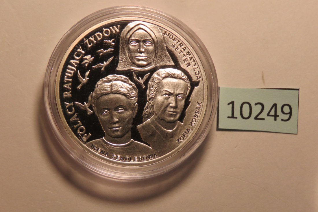  10249 POLEN - 2009 - 20 zt - 28,2 g Silber 0.925 - 3 Frauenporträts   