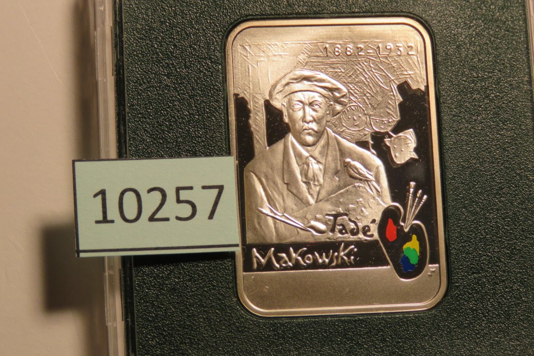  10257 POLEN - 2005 - 20 zt - 28,2 g Silber 0.925 - Makowski   