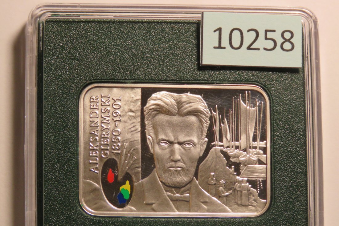  10258 POLEN - 2006 - 20 zt - 28,2 g Silber 0.925 - Al. Gierymski   