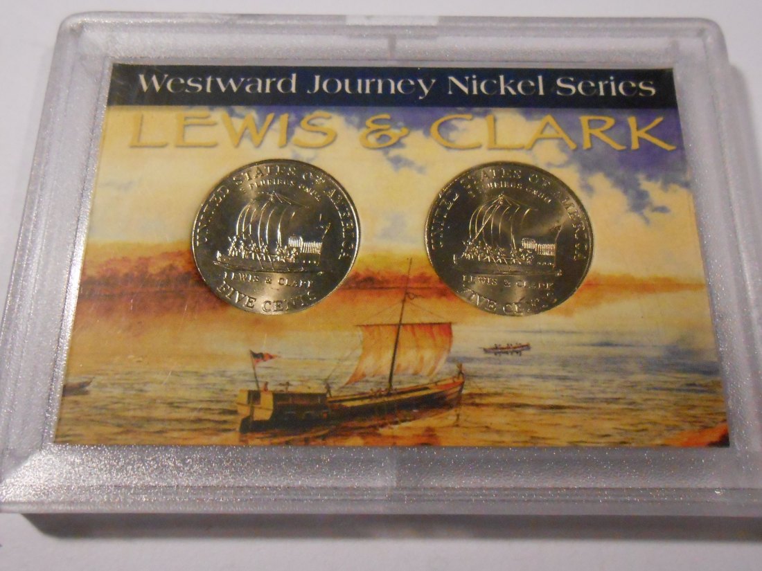  USA Westward Journey Nickel Series: 200 Jahre der Lewis-und-Clark-Expedition   