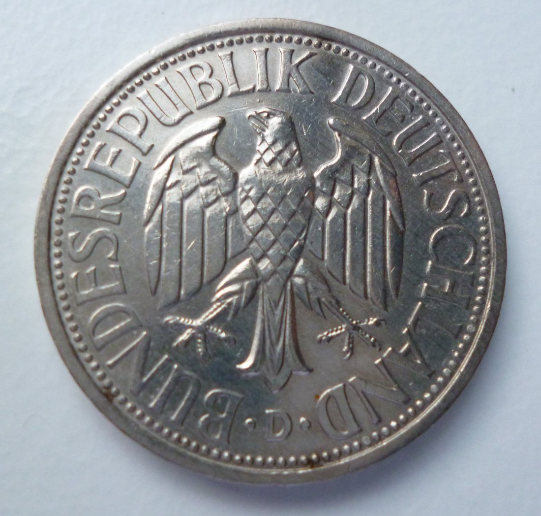  Deutschland 2 Deutsche Mark 1951 D Ähren und Weintrauben   