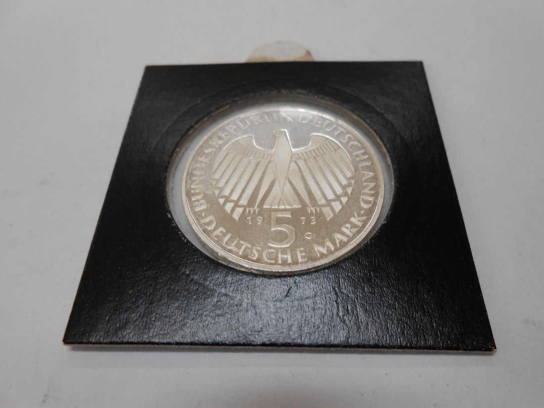  Deutschland Silber 5 DM Gedenkmünze 1973 G Frankfurter Nationalversammlung   