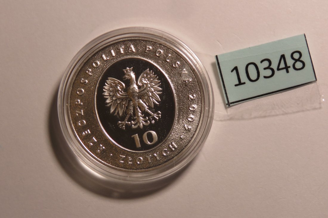  10348 POLEN - 2005 - 10 zt - 14,1 g Silber 0.925 - 500 Jahre Reja   