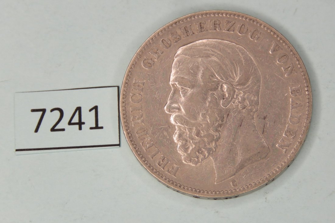  7241 Baden 1876 - 5 Mark   