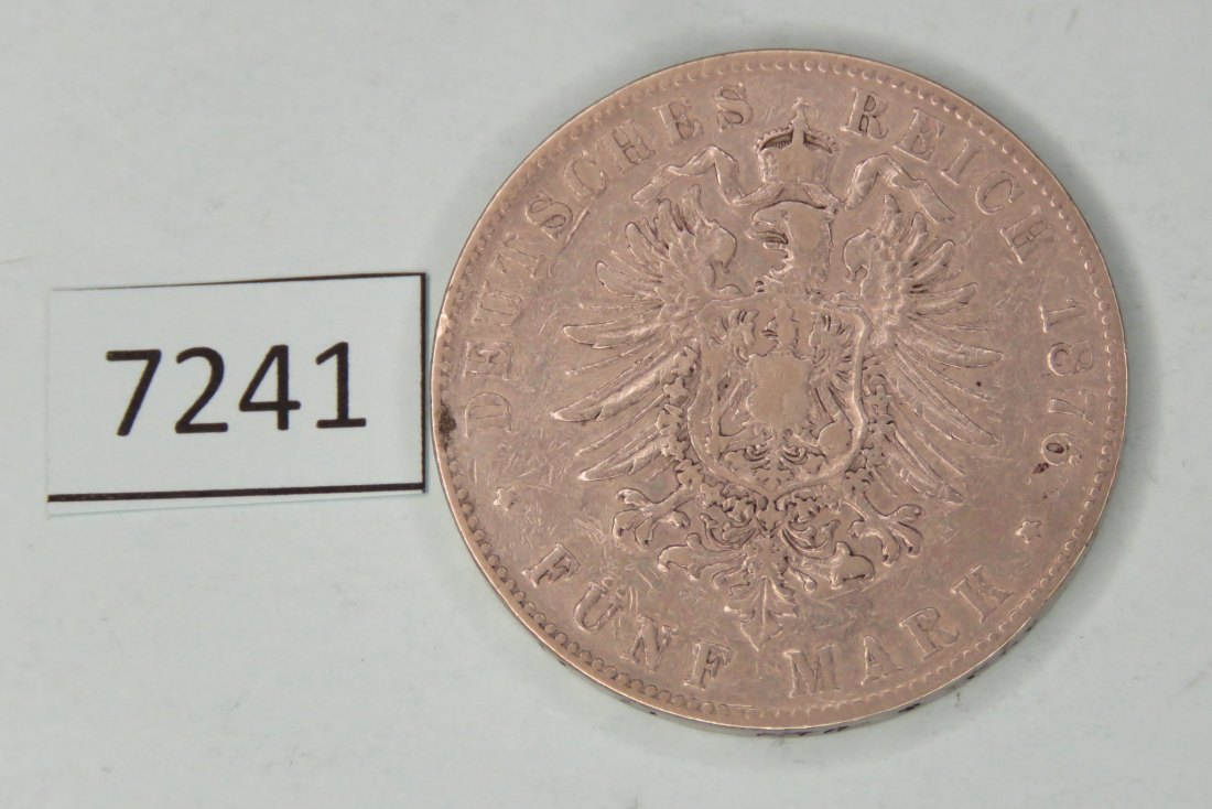  7241 Baden 1876 - 5 Mark   