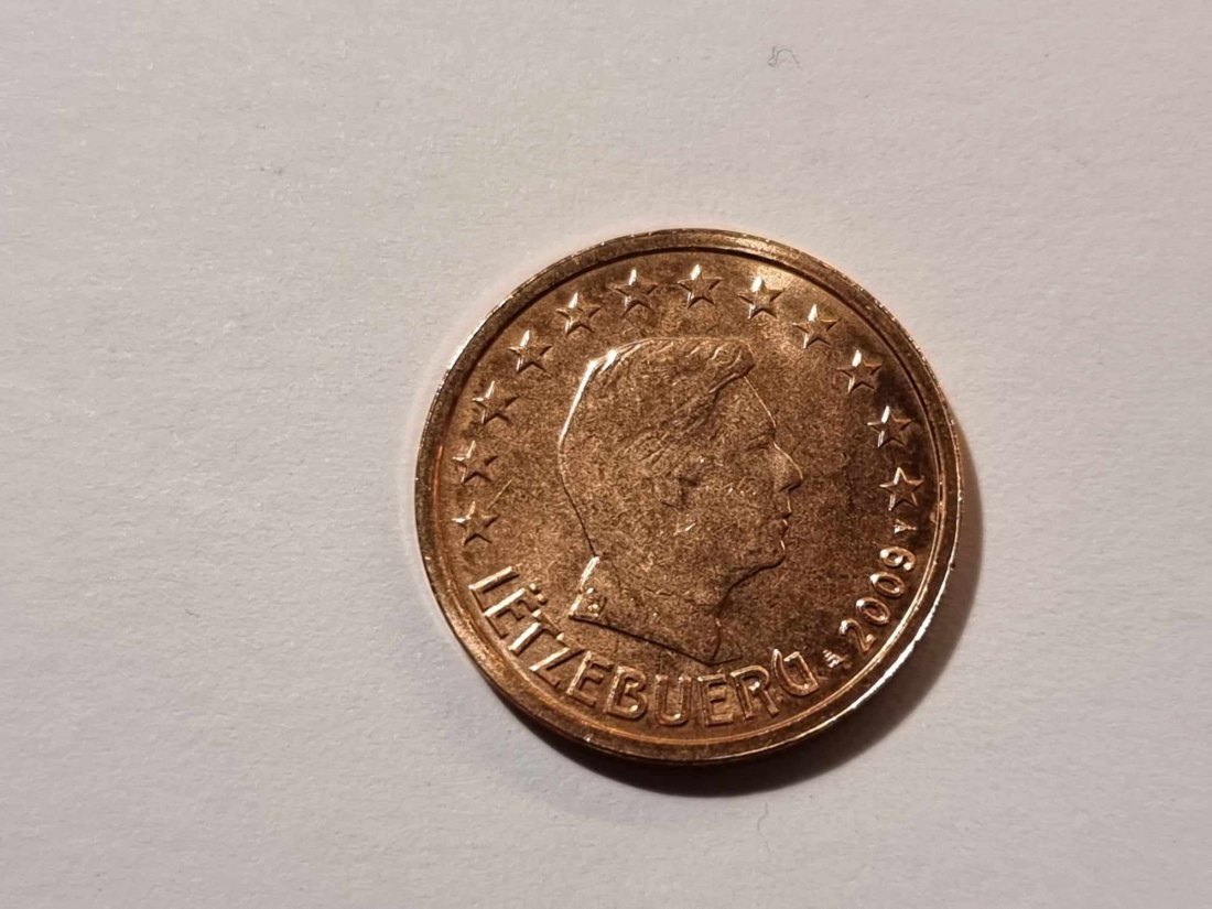  Luxemburg 2 Cent 2009 STG   