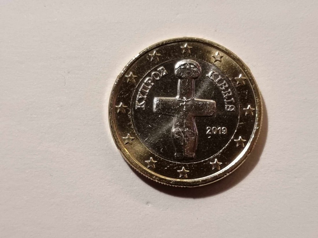  Zypern 1 Euro 2019 STG   