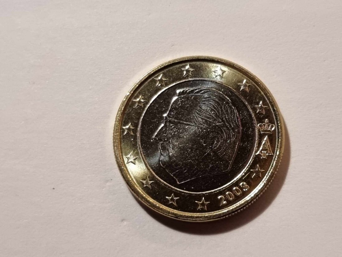  Belgien 1 Euro 2003 STG   