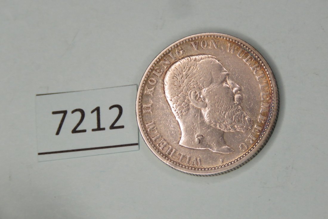  7212  Württemberg 1906 - 2 Mark   