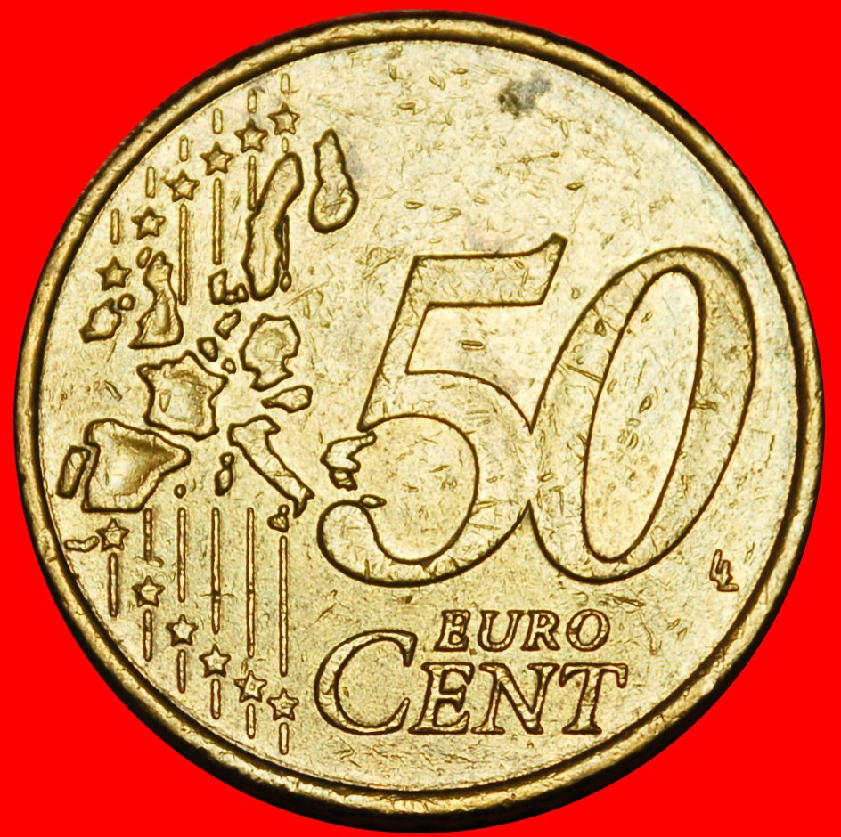  Ⰶ NORDIC GOLD (2002-2024): GREECE ★ 50 EURO CENTS 2006 VENIZELOS (1864-1936) LOW START ★ NO RESERVE!   