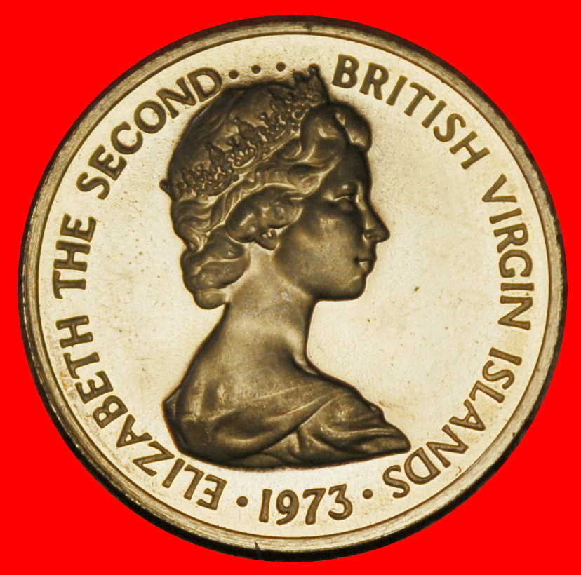  Ⰶ USA 1973-1984:BRITISH VIRGIN ISLANDS★5 CENTS 1973FM ELIZABETH II 1953-2022★LOW START ★ NO RESERVE!   