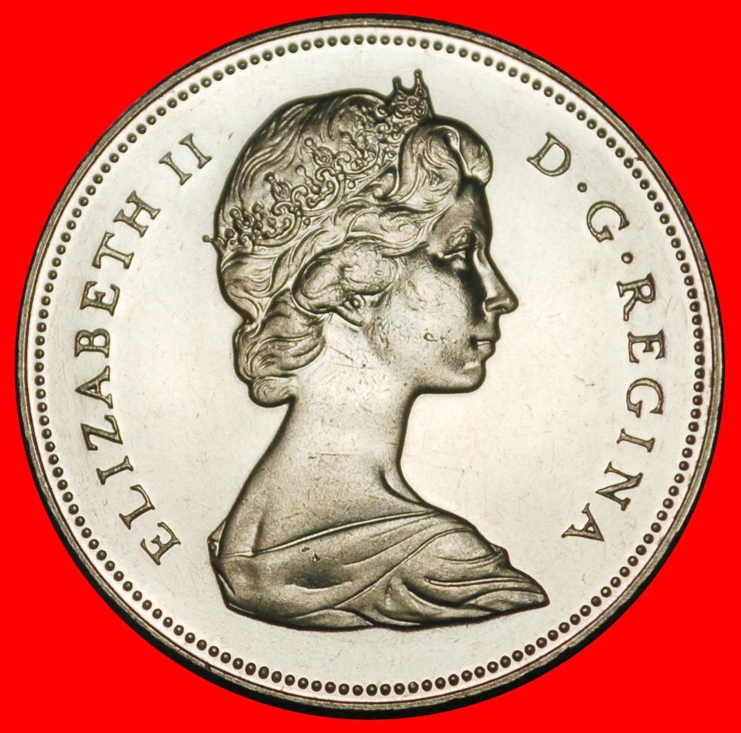  Ⰶ LÖWE (1968-1989): CANADA ★50 CENT 1969! ELISABETH II. (1953-2022) STG STEMPELGLANZ★OHNE VORBEHALT!   