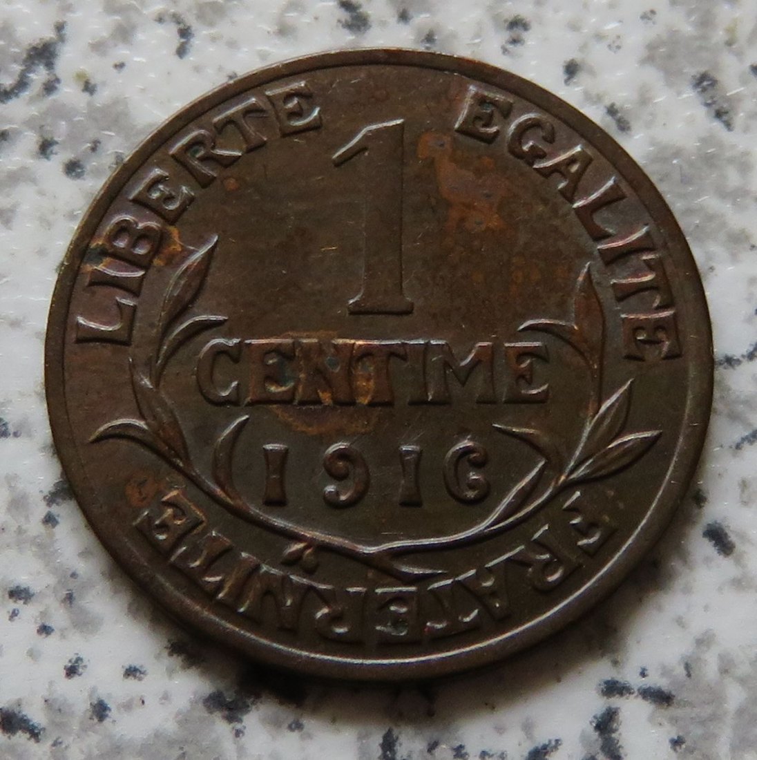  Frankreich 1 Centime 1916   