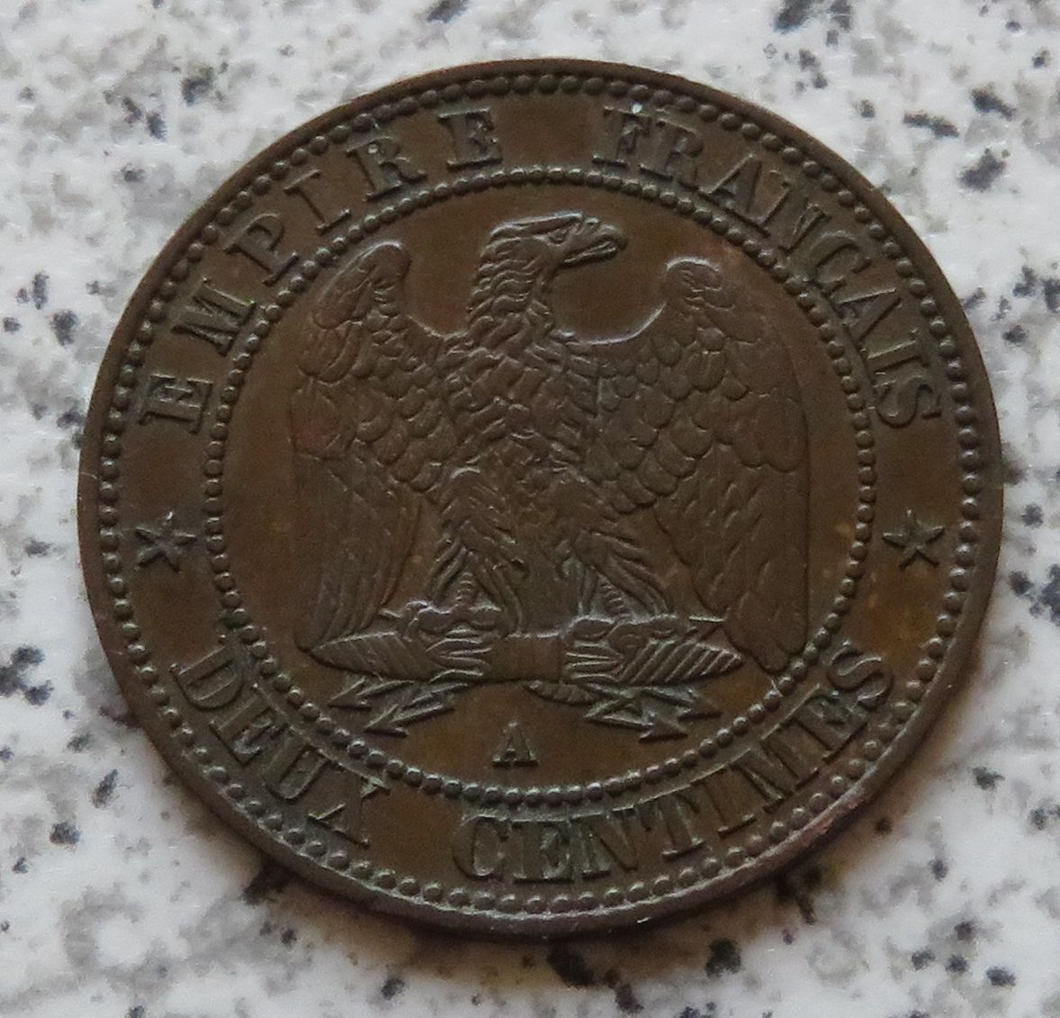  Frankreich 2 Centimes 1862 A   