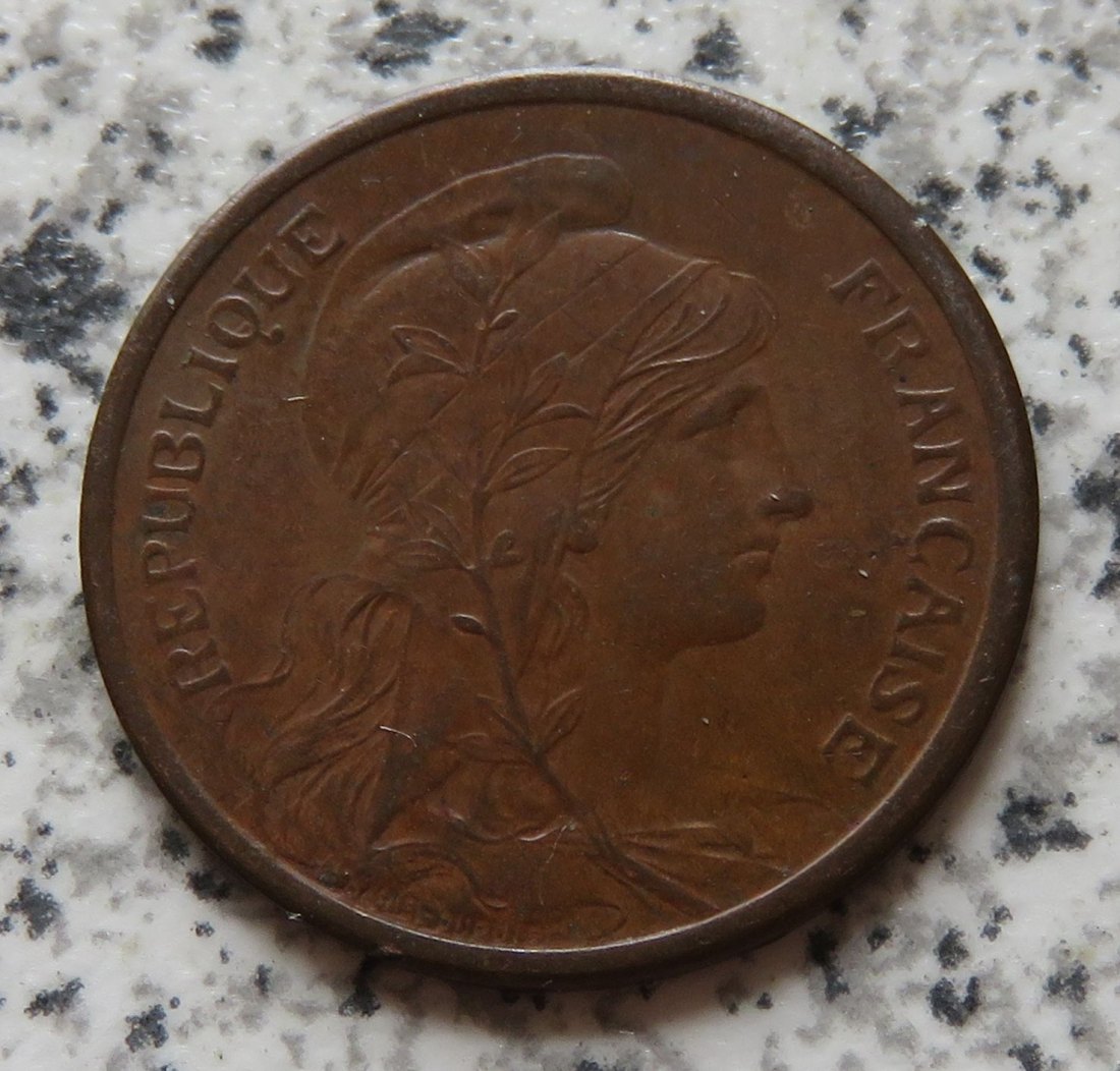  Frankreich 2 Centimes 1911   