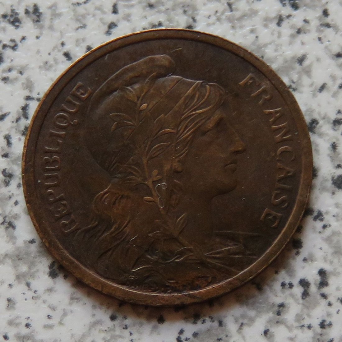  Frankreich 2 Centimes 1913   