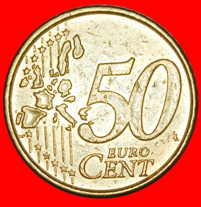  Ⰶ ALBERT II (1993-2013): BELGIUM★ 50 EURO CENTS 1999 NORDIC GOLD (1999-2006) LOW START ★ NO RESERVE!   