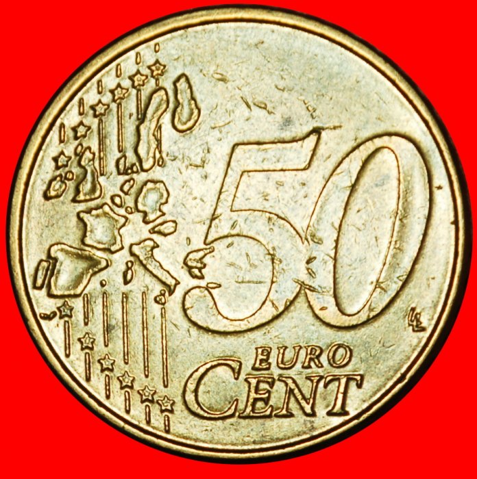  Ⰶ ALBERT II (1993-2013): BELGIUM★ 50 EURO CENTS 2002 NORDIC GOLD (1999-2006) LOW START ★ NO RESERVE!   