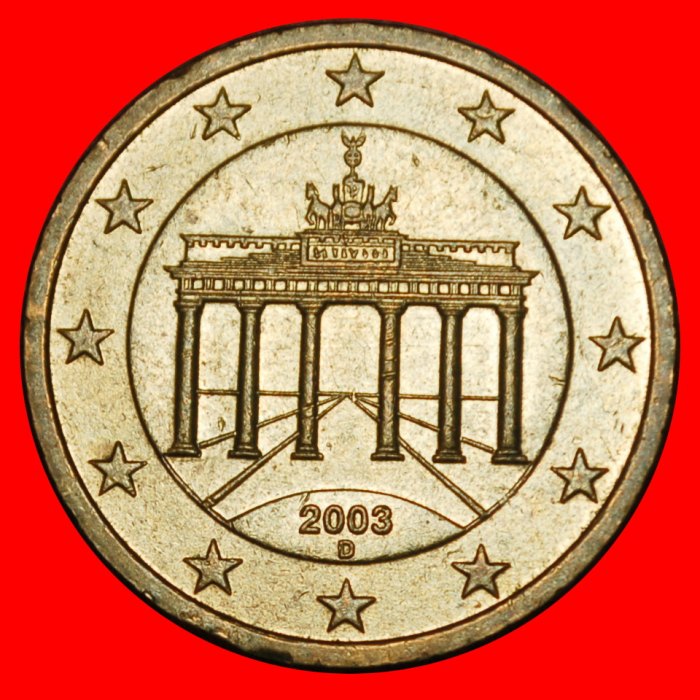  Ⰶ NORDISCHES GOLD (2002-2006): DEUTSCHLAND ★ 50 EUROCENT 2003D BAYERN! ★OHNE VORBEHALT   