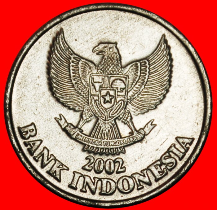  Ⰶ BIRD (1999-2003): INDONESIA ★ 50 RUPIAH 2002 MINT LUSTRE! LOW START ★ NO RESERVE!   