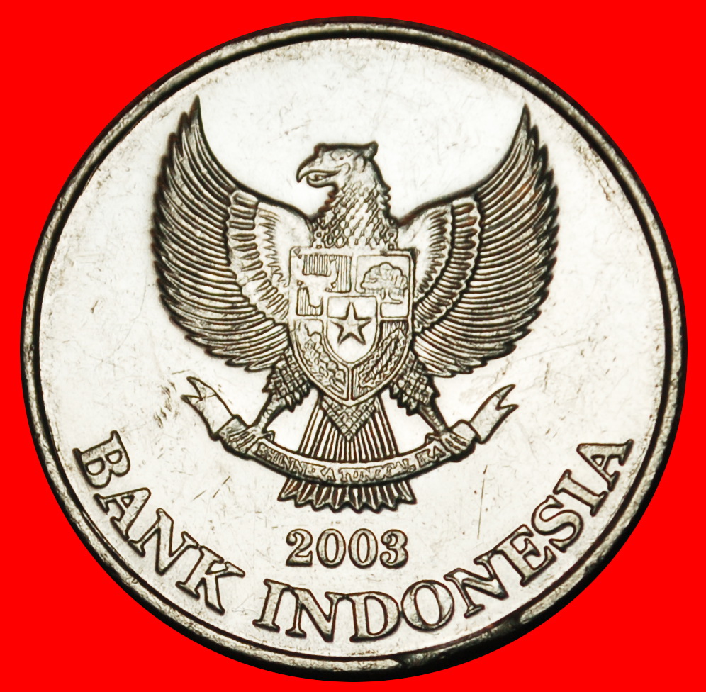  Ⰶ BIRD: INDONESIA ★ 200 RUPIAH 2003! Not 2008! MINT LUSTRE! LOW START ★ NO RESERVE!   