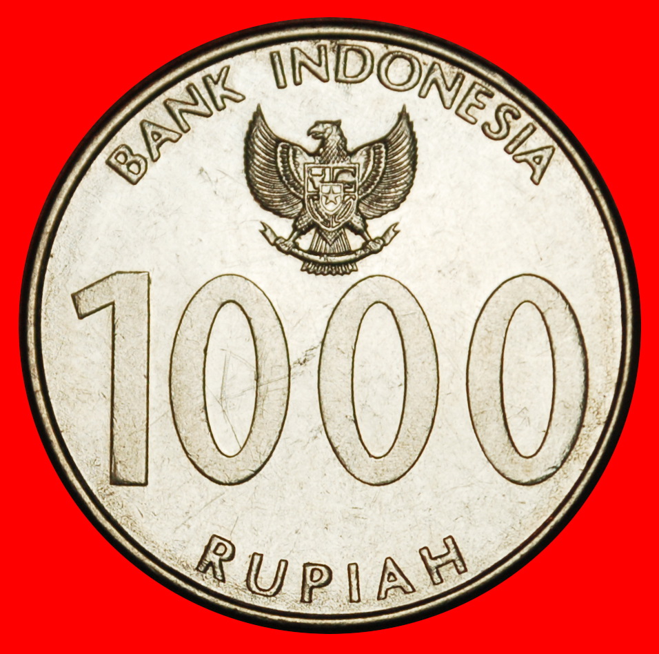  Ⰶ MUSIC and SOLAR ECLIPSE: INDONESIA ★ 1000 RUPIAH 2010 MINT LUSTRE! LOW START ★ NO RESERVE!   