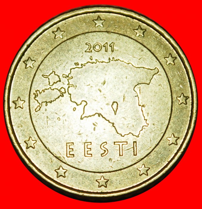  Ⰶ FINLAND 2011-2022:estonia (ex.USSR, russia)★50 EURO CENTS 2011 NORDIC GOLD★LOW START ★ NO RESERVE!   