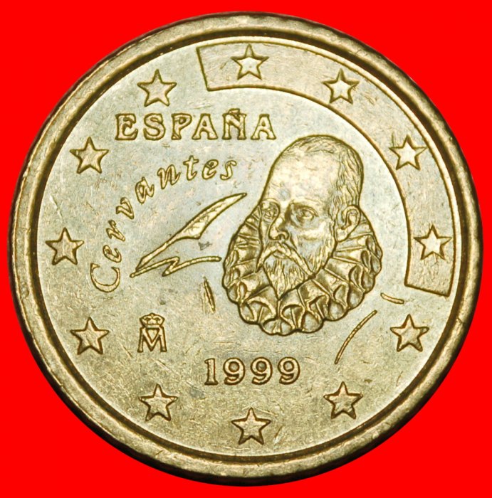  Ⰶ NORDIC GOLD (1999-2024): SPAIN★50 EURO CENTS 1999! JUAN CARLOS I 1975-2014★LOW START ★ NO RESERVE!   