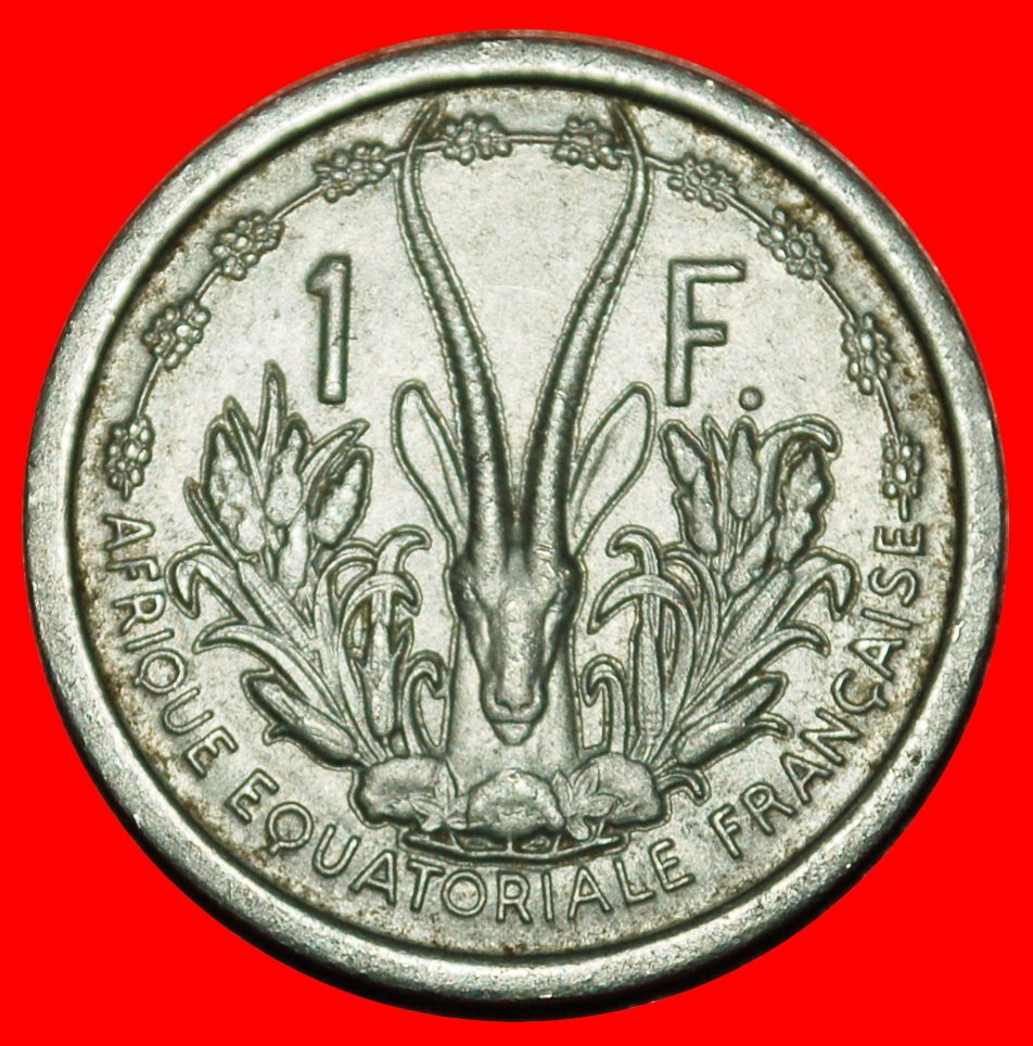  Ⰶ FRANKREICH: FRANZÖSISCHES ÄQUATORIALAFRIKA★1 FRANC 1948 SCHIFFE TSCHAD GABUN KONGO★OHNE VORBEHALT!   