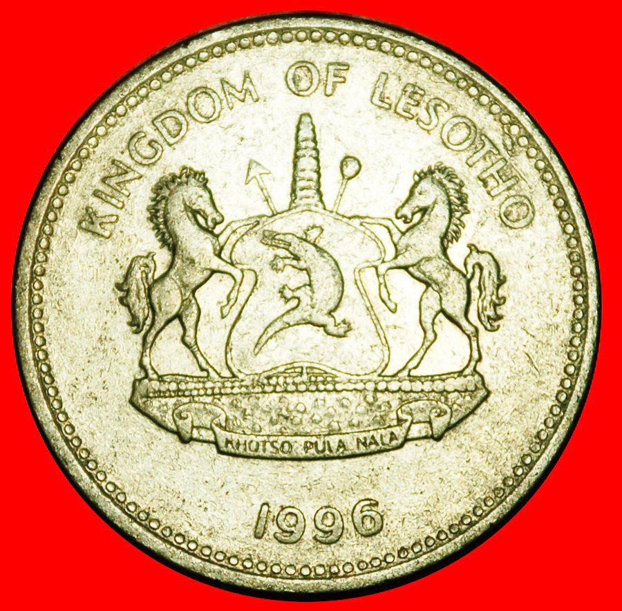  Ⰶ CROCODILE (1996-2018): LESOTHO★ 2 LOTI 1996! LETSIE III (1990-1995, 1996-)★LOW START ★ NO RESERVE!   