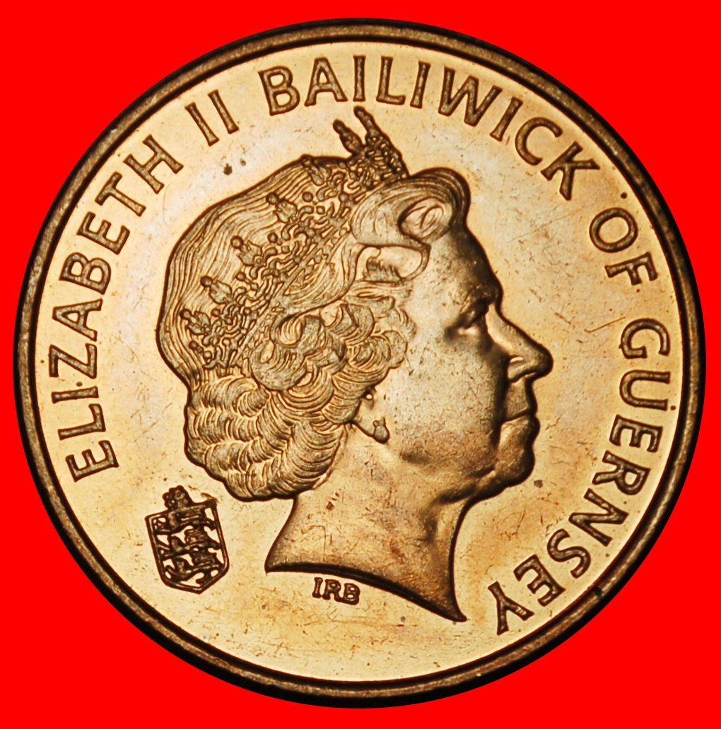  Ⰶ GREAT BRITAIN (1999-2012): GUERNSEY★ 2 PENCE 1999 ELIZABETH II (1953-2022) LOW START ★ NO RESERVE!   