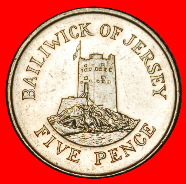  Ⰶ GREAT BRITAIN (1998-2012): JERSEY ★ 5 PENCE 2008 ELIZABETH II (1953-2022) LOW START ★ NO RESERVE!   