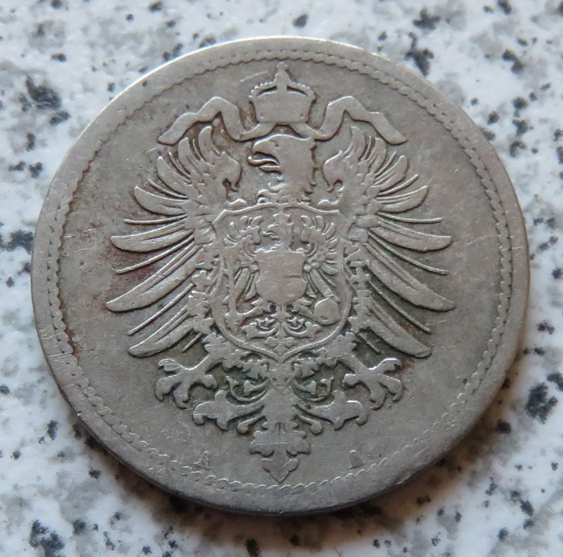  Kaiserreich 10 Pfennig 1873 A   