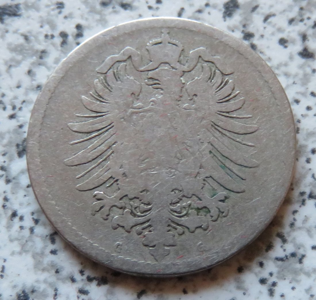  Kaiserreich 10 Pfennig 1873 G   