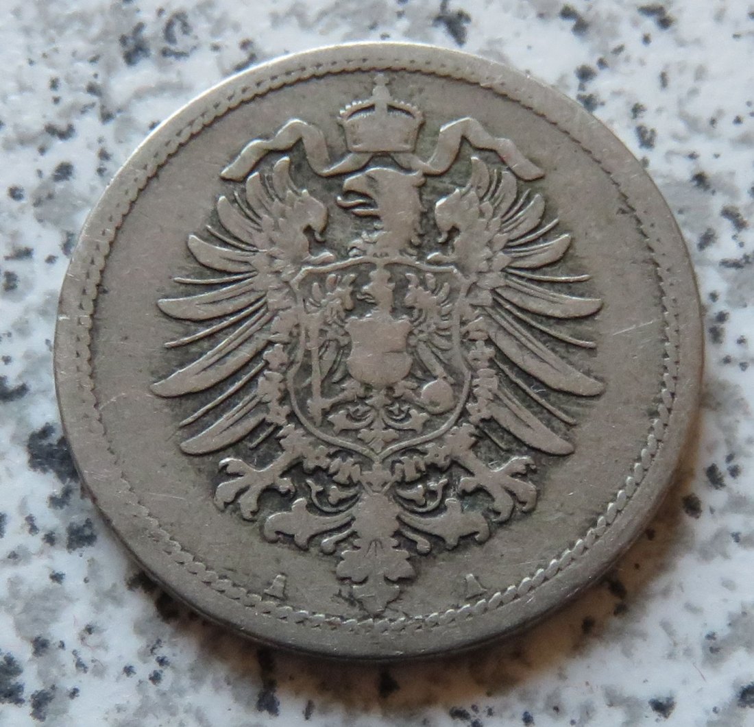  Kaiserreich 10 Pfennig 1876 A   