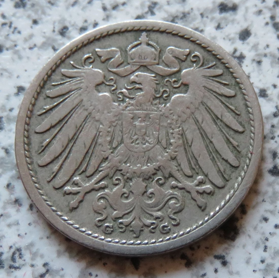  Kaiserreich 10 Pfennig 1901 G   