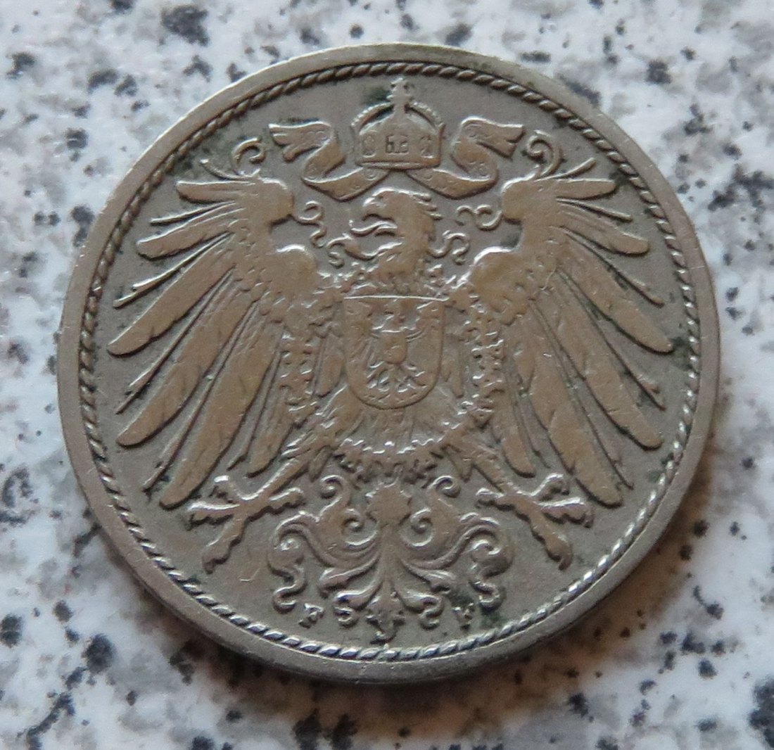  Kaiserreich 10 Pfennig 1903 F   