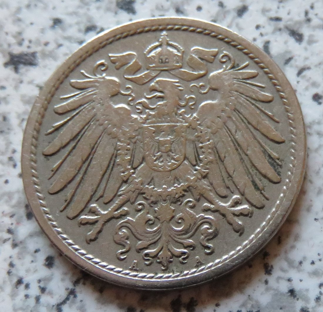  Kaiserreich 10 Pfennig 1910 A   