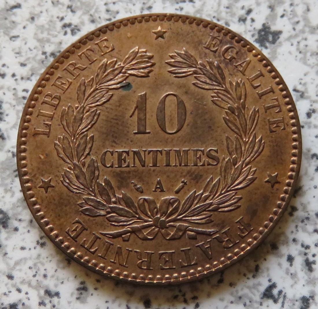  Frankreich 10 Centimes 1889 A   