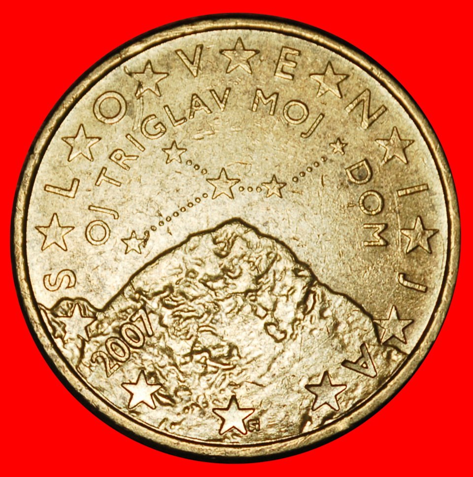  Ⰶ FINLAND and SLOVAKIA (2007-2024): YUGOSLAVIA SLOVENIA ★ 50 EURO CENTS 2007 LOW START ★ NO RESERVE!   