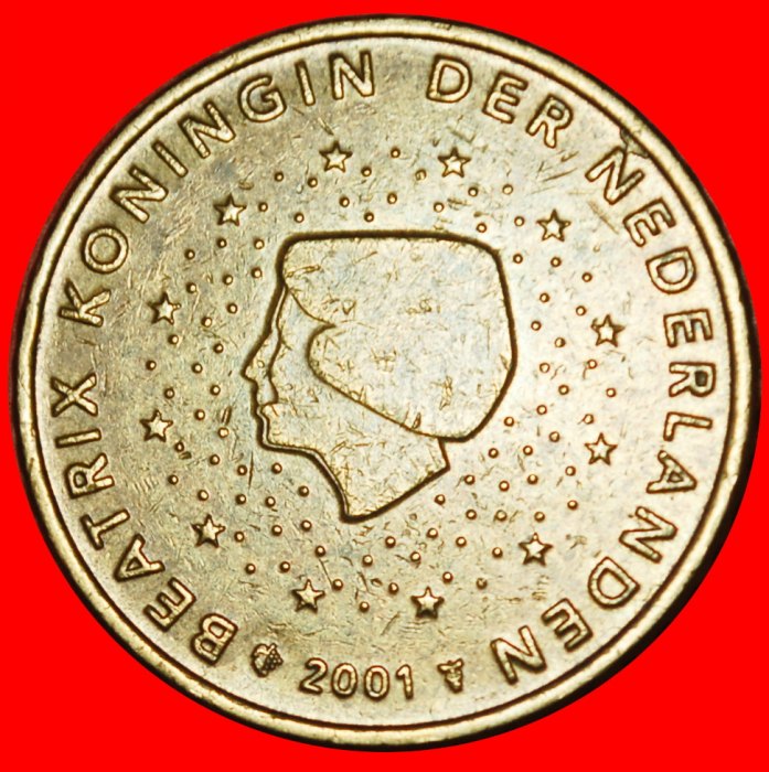  Ⰶ NORDIC GOLD (1999-2006): NETHERLANDS★50 EURO CENTS 2001! BEATRIX 1980-2013★LOW START ★ NO RESERVE!   