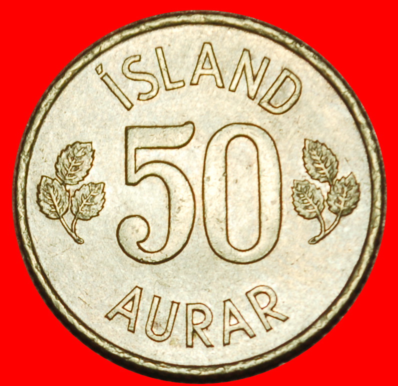  Ⰶ GREAT BRITAIN BIRCH (1969-1974): ICELAND ★ 50 ORE 1970!★LOW START ★ NO RESERVE!   