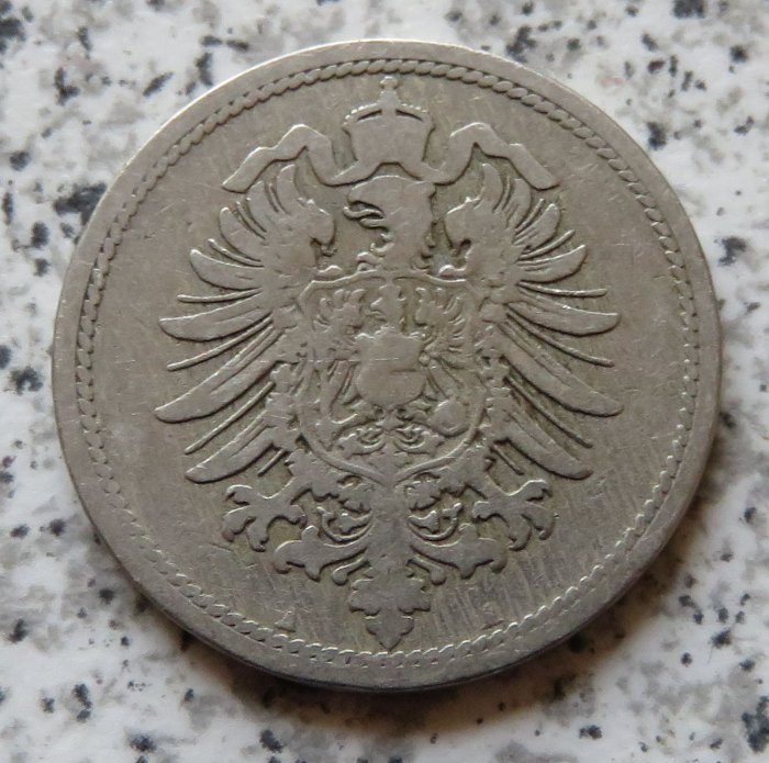  Kaiserreich 10 Pfennig 1889 A   