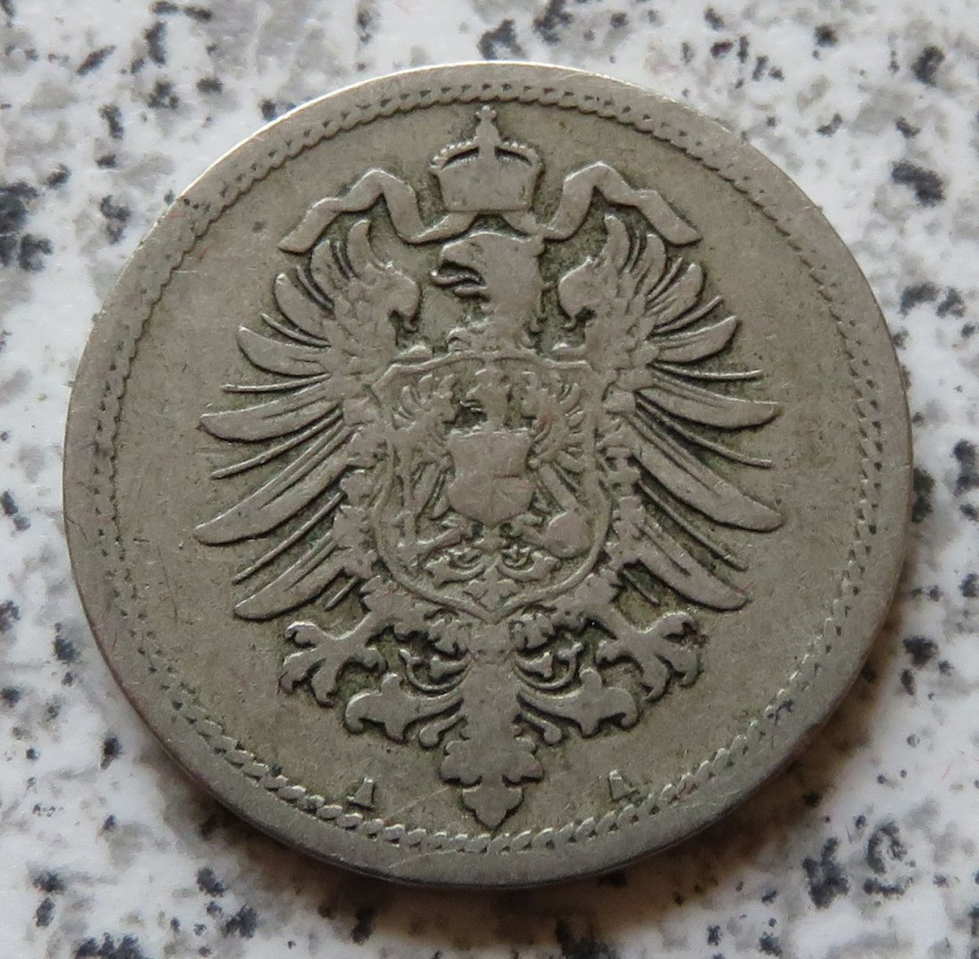  Kaiserreich 10 Pfennig 1876 A   