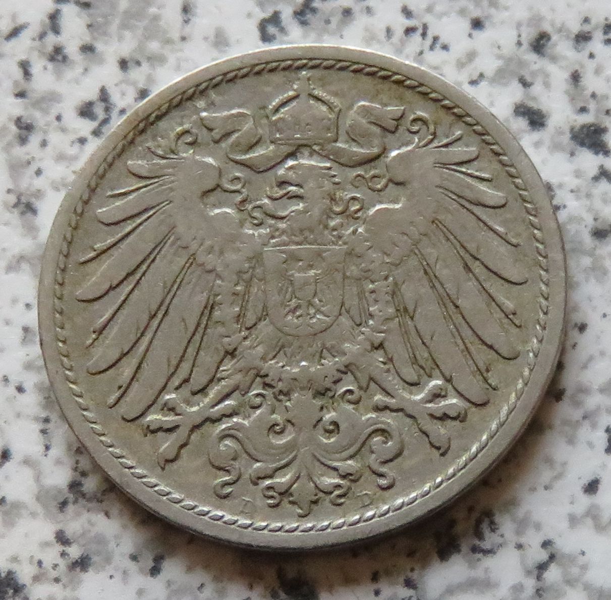  Kaiserreich 10 Pfennig 1898 D   