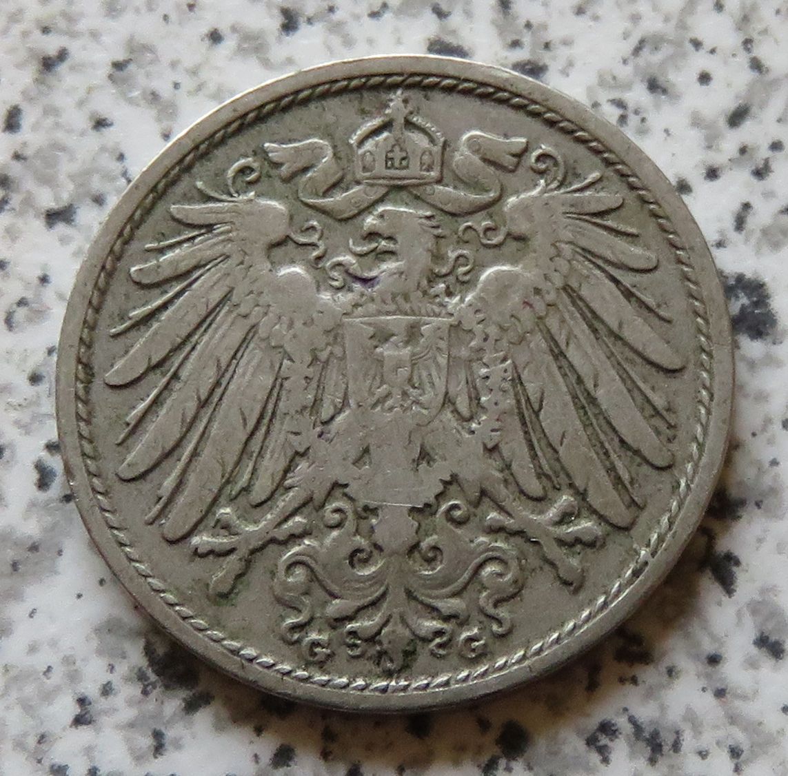  Kaiserreich 10 Pfennig 1904 G   